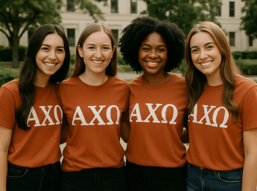 Custom Printed T Shirts for Sororities