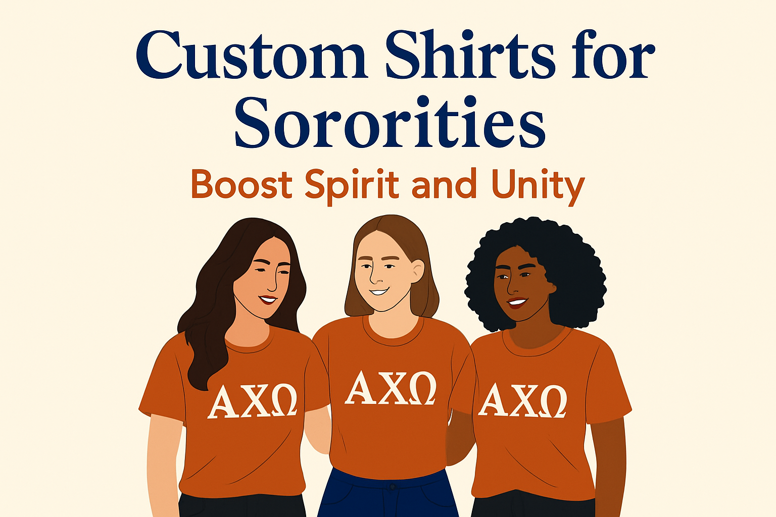 Custom T Shirts for Sororities