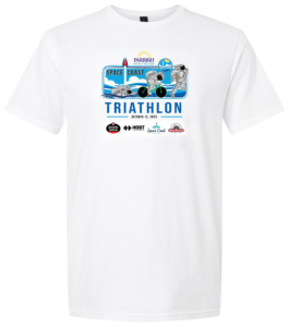 Triathalon T Shirts printed in bulk events