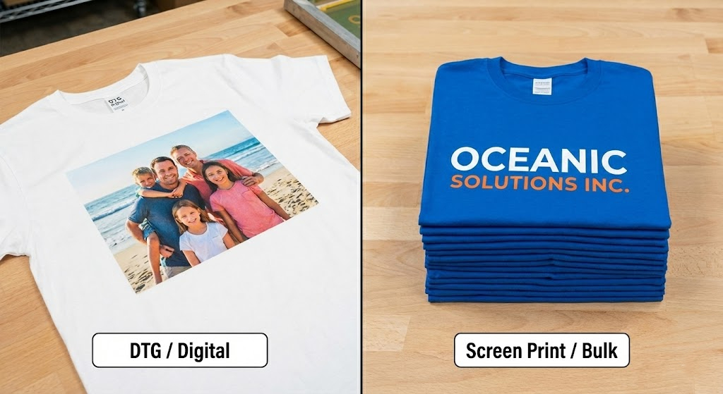 dtg vs screenprinting