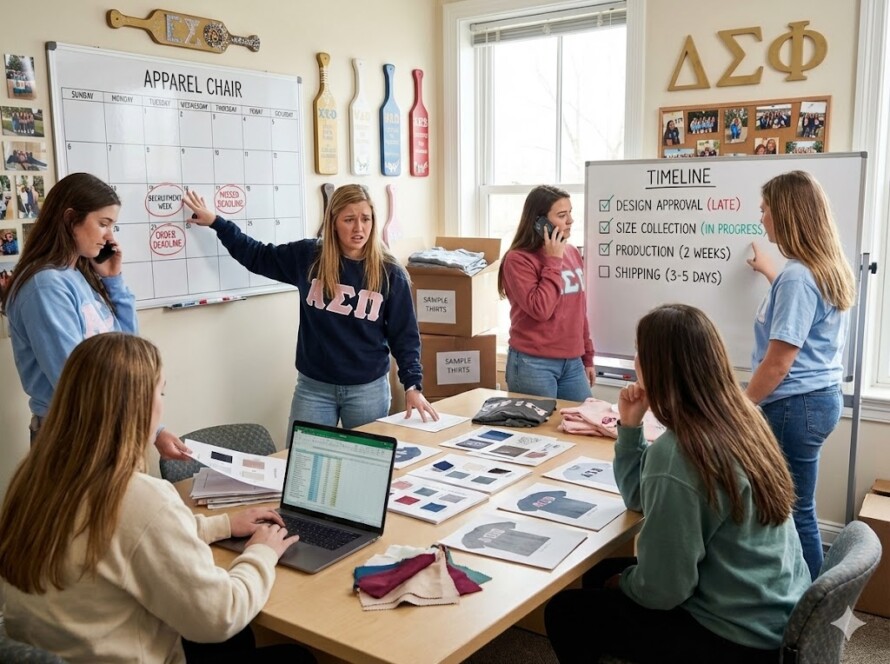 Sorority Shirt Ordering